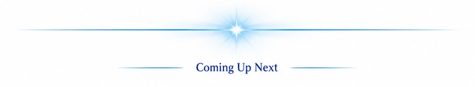 Coming up next